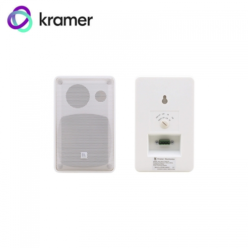 Kramer 4" On-wall Speakers - White (Supplied as Pairs)